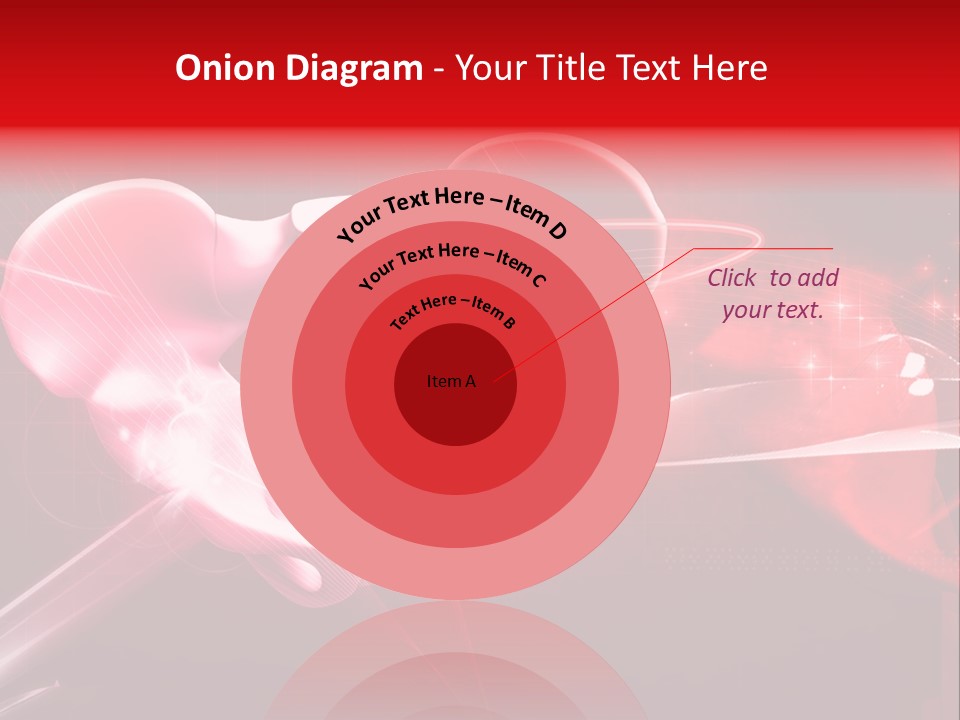 Hospital Column Organ PowerPoint Template
