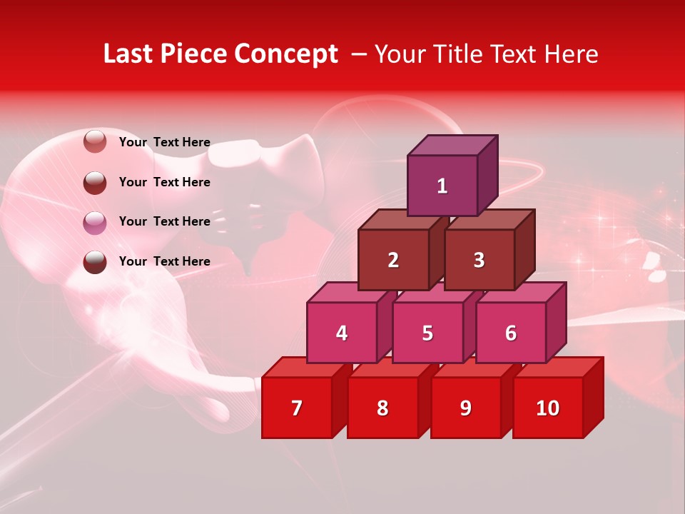 Hospital Column Organ PowerPoint Template