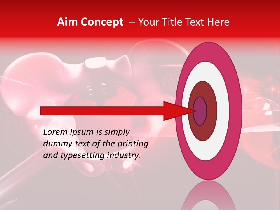 Hospital Column Organ PowerPoint Template