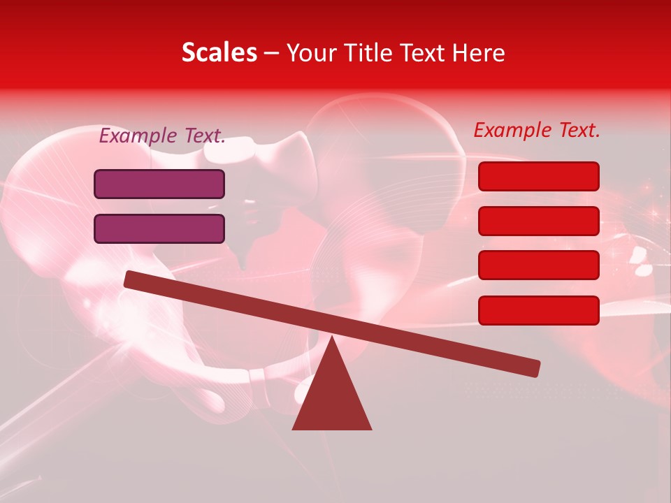 Hospital Column Organ PowerPoint Template