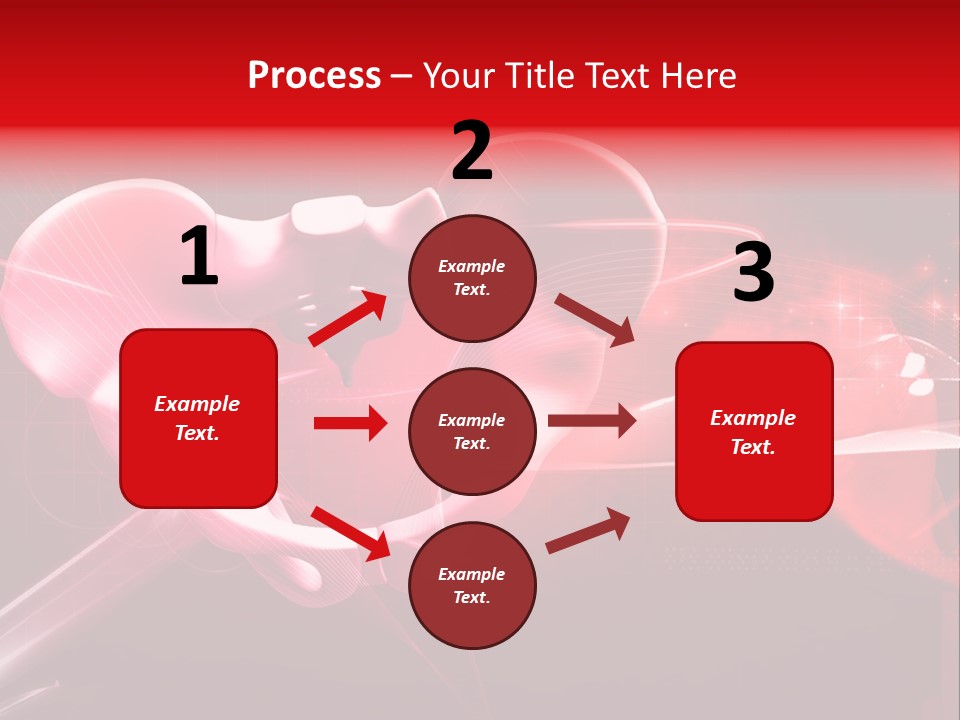 Hospital Column Organ PowerPoint Template