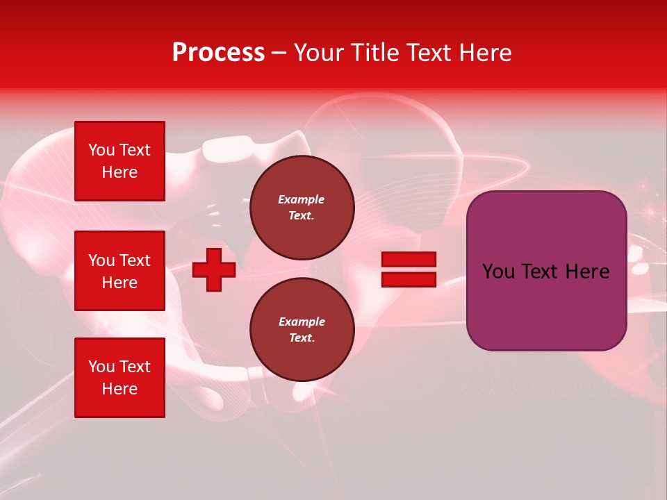 Hospital Column Organ PowerPoint Template