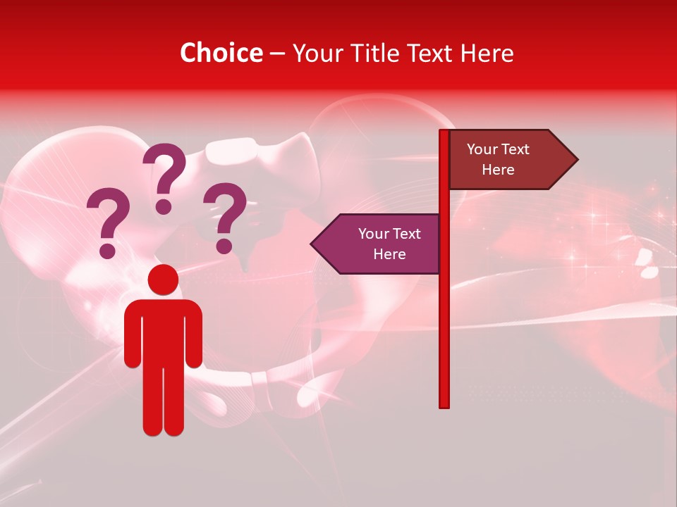 Hospital Column Organ PowerPoint Template