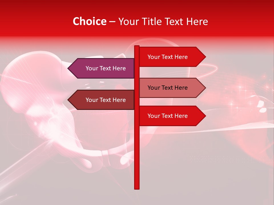 Hospital Column Organ PowerPoint Template
