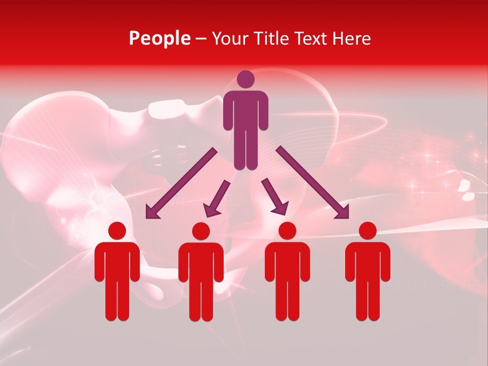Hospital Column Organ PowerPoint Template