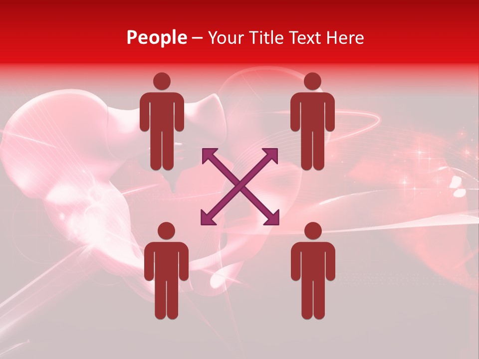 Hospital Column Organ PowerPoint Template