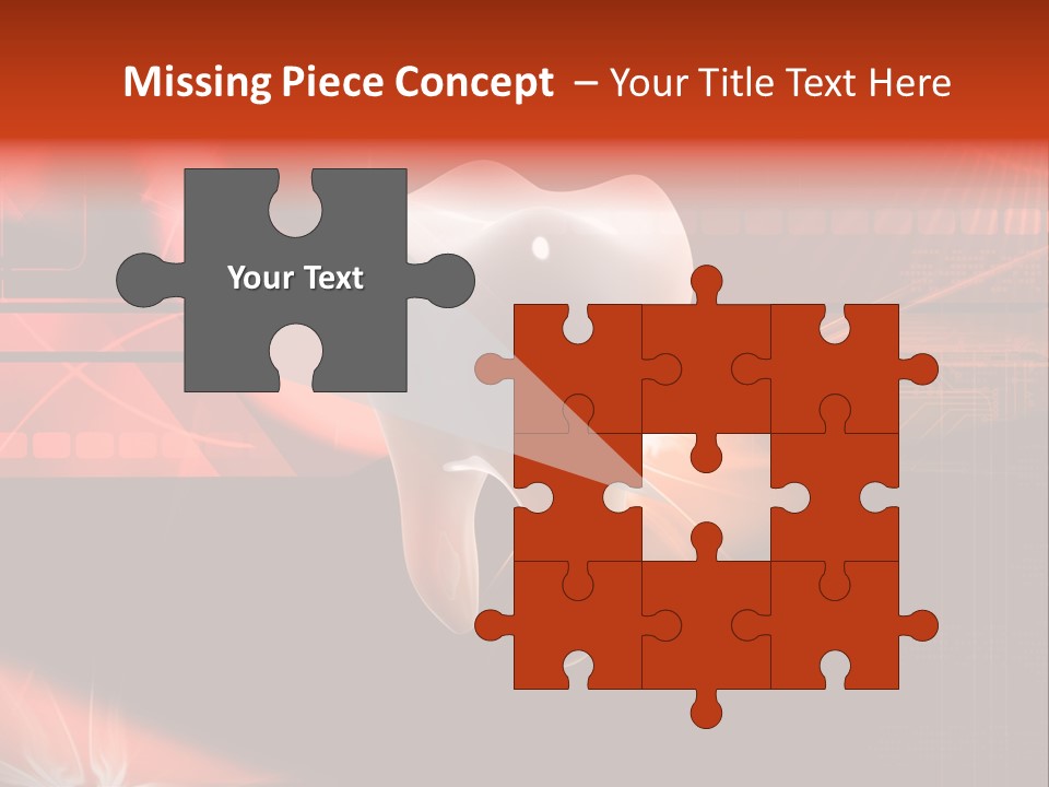 Illustration Teeth Mouth PowerPoint Template