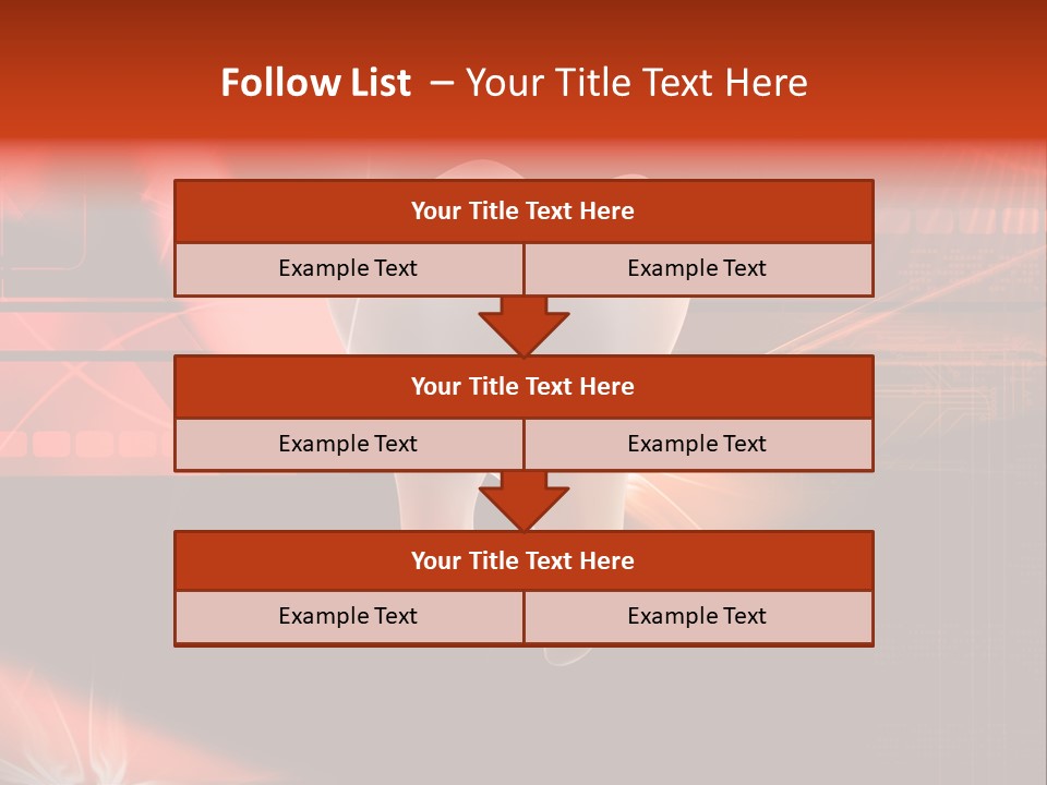 Illustration Teeth Mouth PowerPoint Template