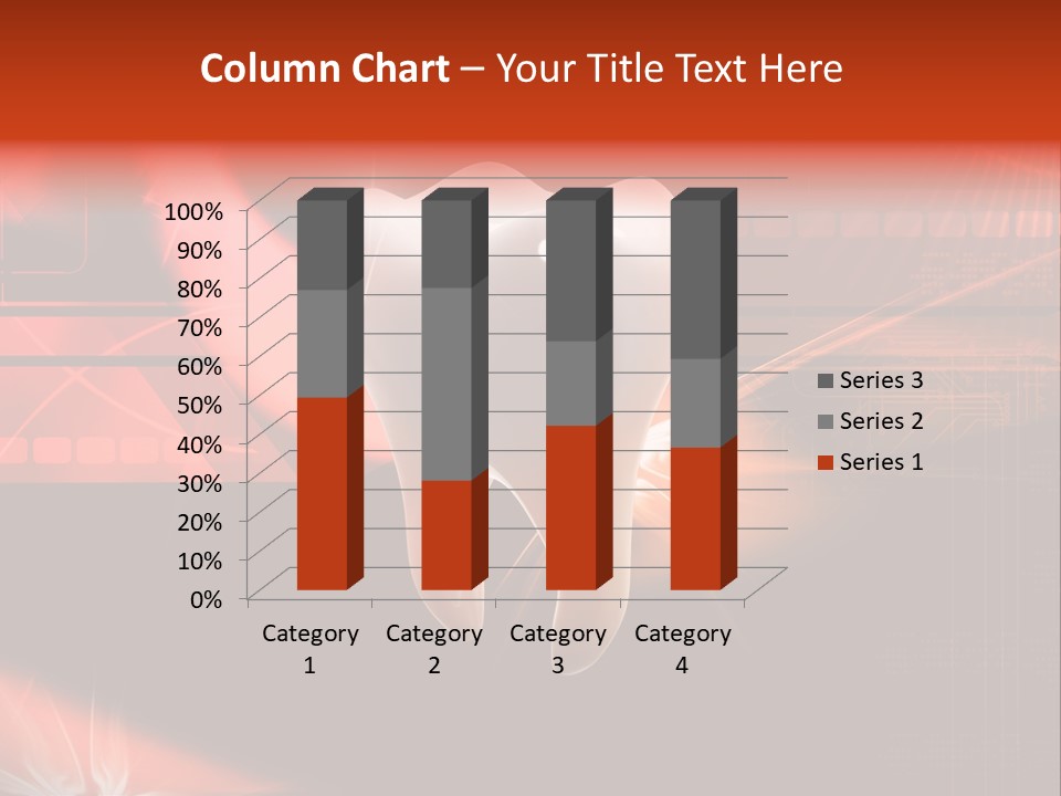 Illustration Teeth Mouth PowerPoint Template