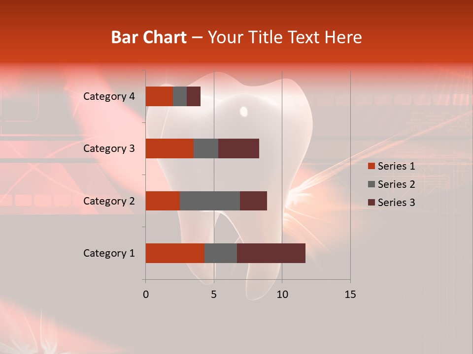 Illustration Teeth Mouth PowerPoint Template