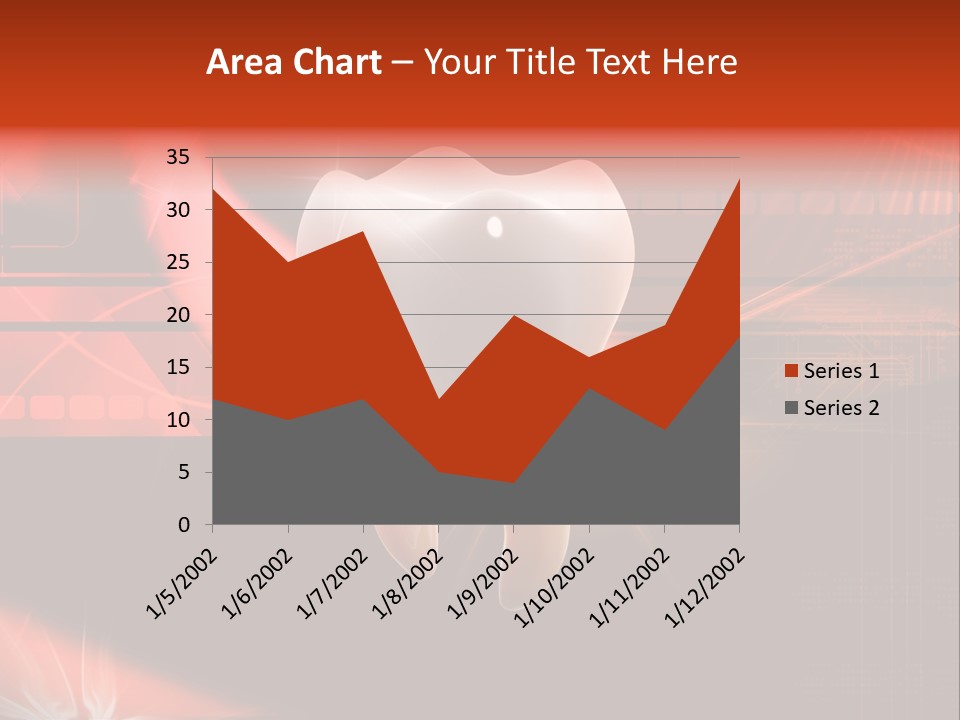Illustration Teeth Mouth PowerPoint Template