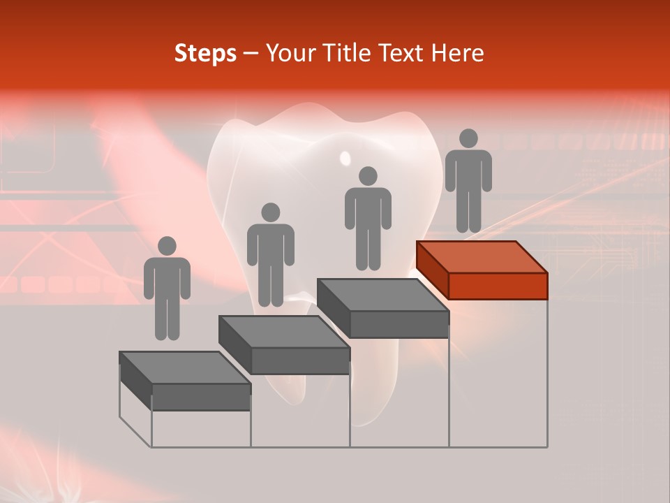 Illustration Teeth Mouth PowerPoint Template