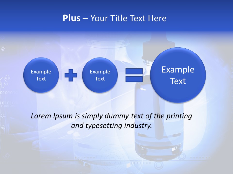 Liquid Abstract Medicine PowerPoint Template
