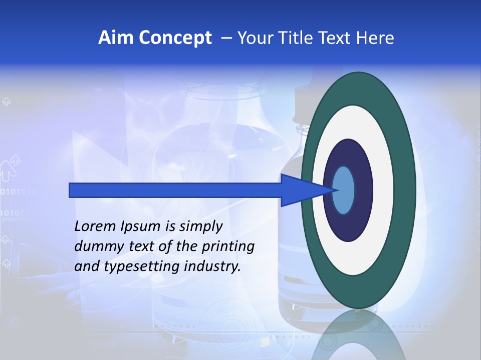 Liquid Abstract Medicine PowerPoint Template