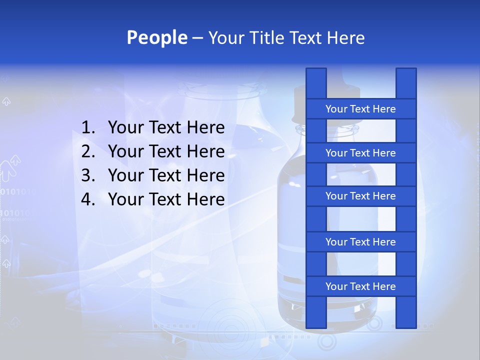 Liquid Abstract Medicine PowerPoint Template