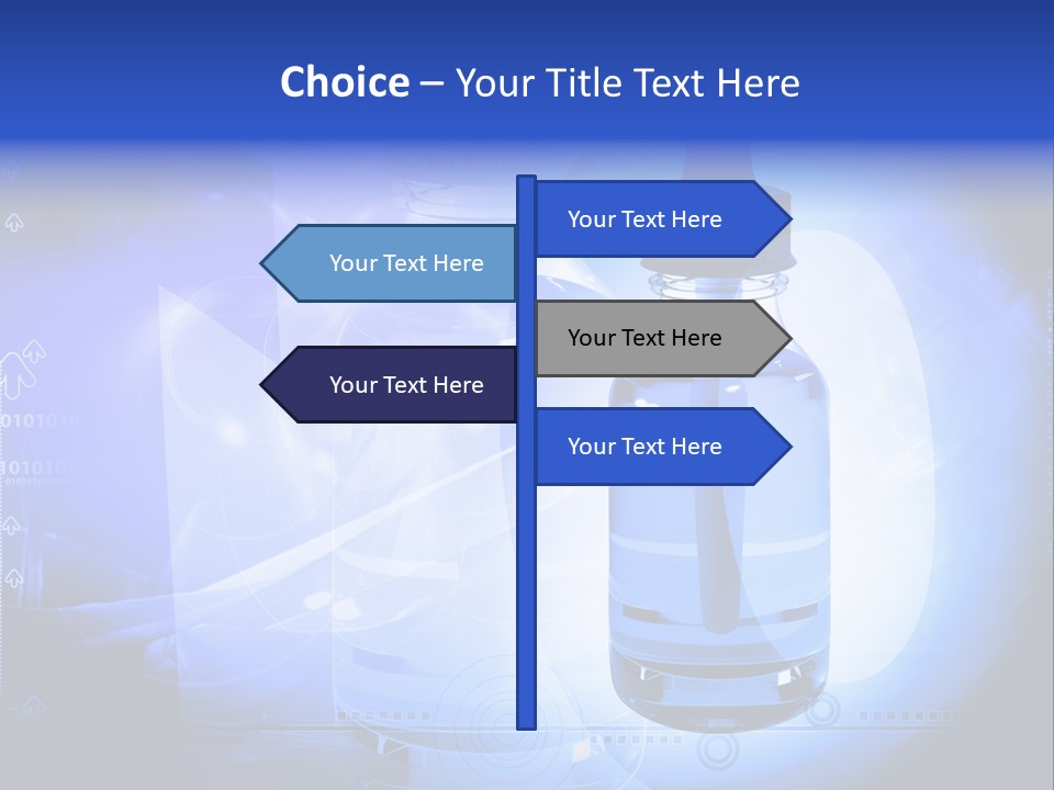 Liquid Abstract Medicine PowerPoint Template