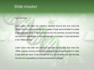 Organ Illustration Cell PowerPoint Template