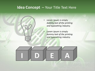 Organ Illustration Cell PowerPoint Template