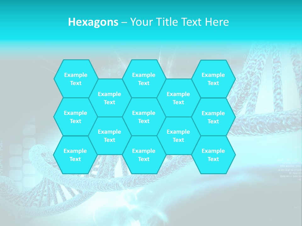 Dna Chromosome Imagination PowerPoint Template