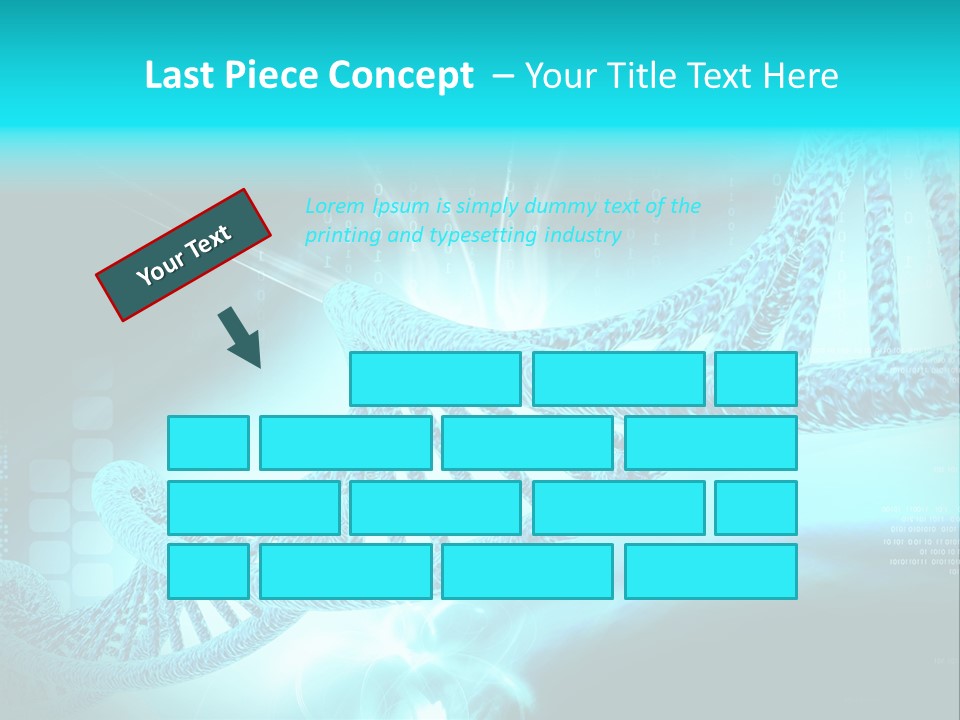 Dna Chromosome Imagination PowerPoint Template