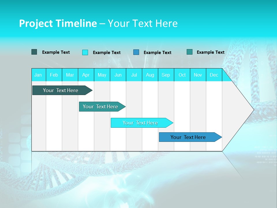 Dna Chromosome Imagination PowerPoint Template