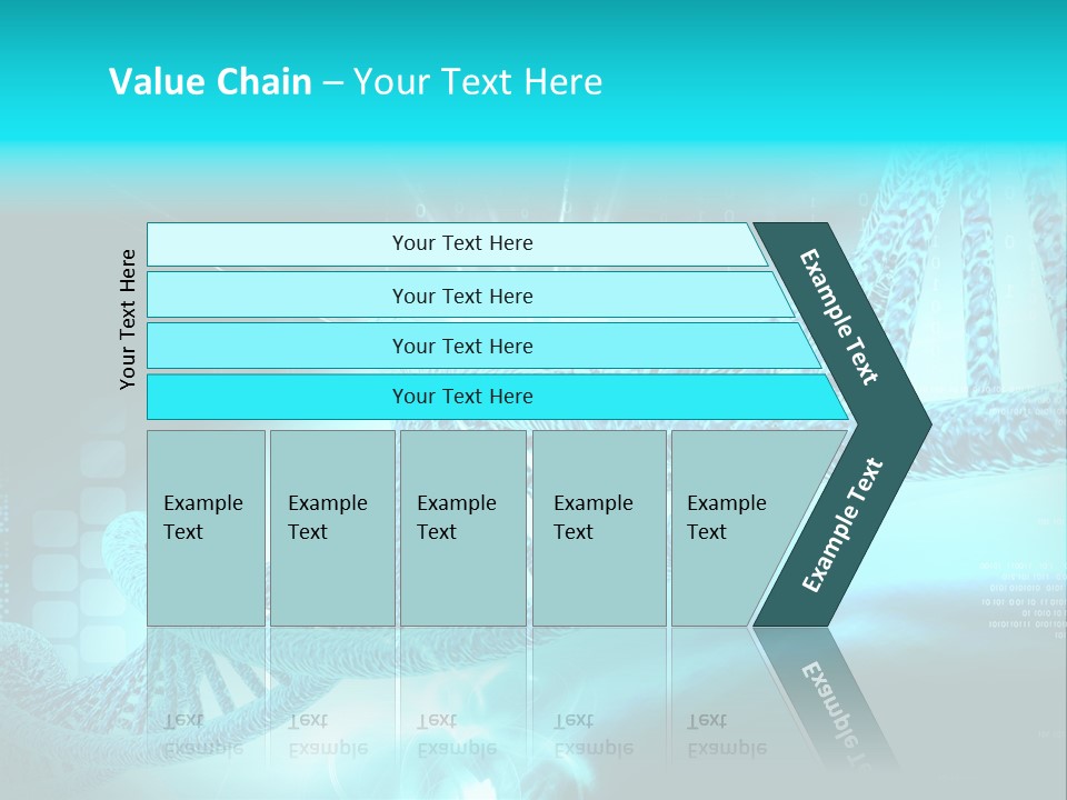 Dna Chromosome Imagination PowerPoint Template