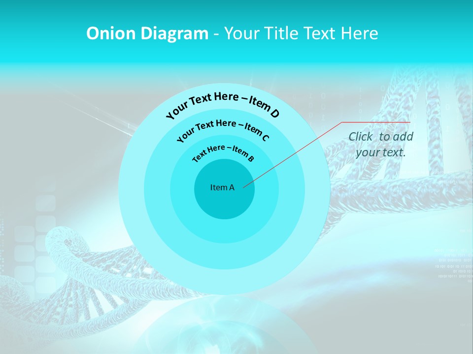 Dna Chromosome Imagination PowerPoint Template