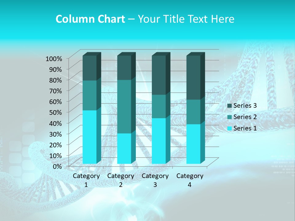 Dna Chromosome Imagination PowerPoint Template