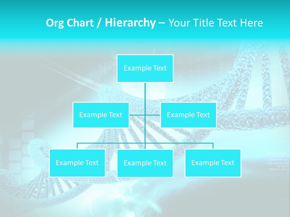 Dna Chromosome Imagination PowerPoint Template