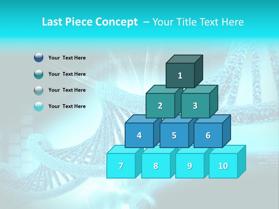 Dna Chromosome Imagination PowerPoint Template