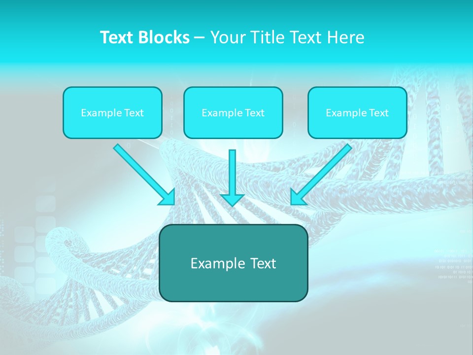 Dna Chromosome Imagination PowerPoint Template