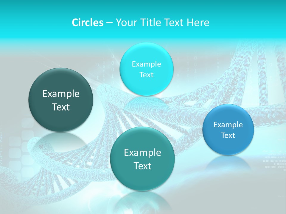 Dna Chromosome Imagination PowerPoint Template