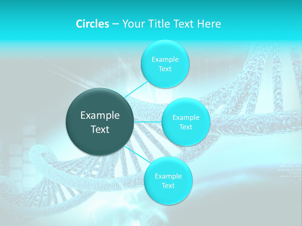 Dna Chromosome Imagination PowerPoint Template