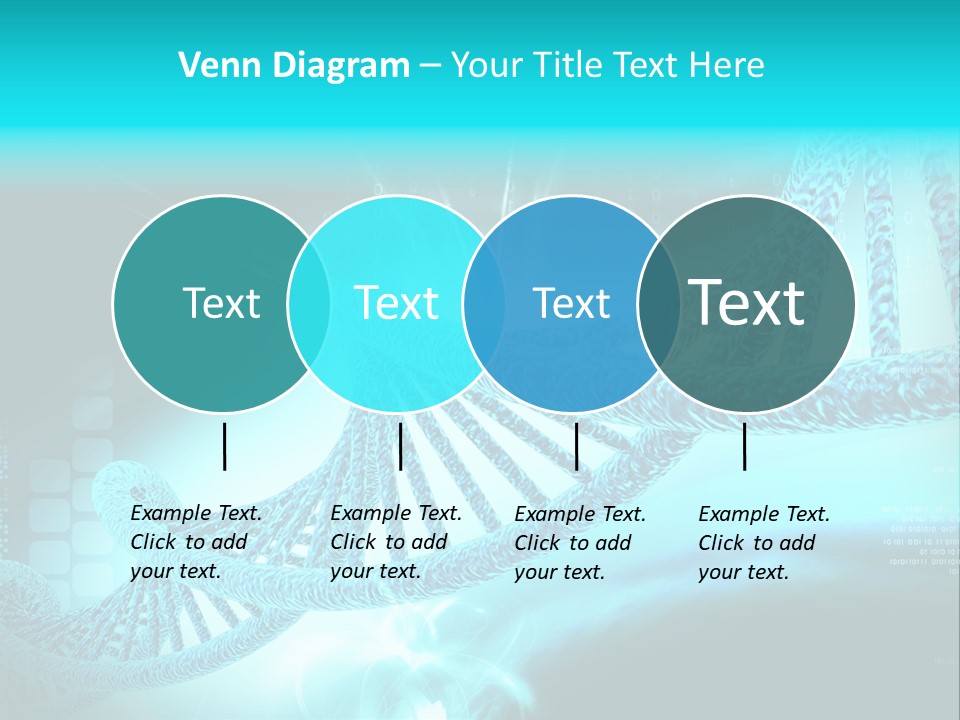 Dna Chromosome Imagination PowerPoint Template