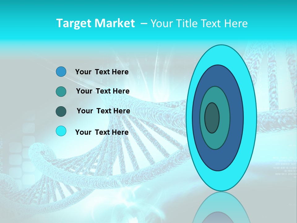 Dna Chromosome Imagination PowerPoint Template