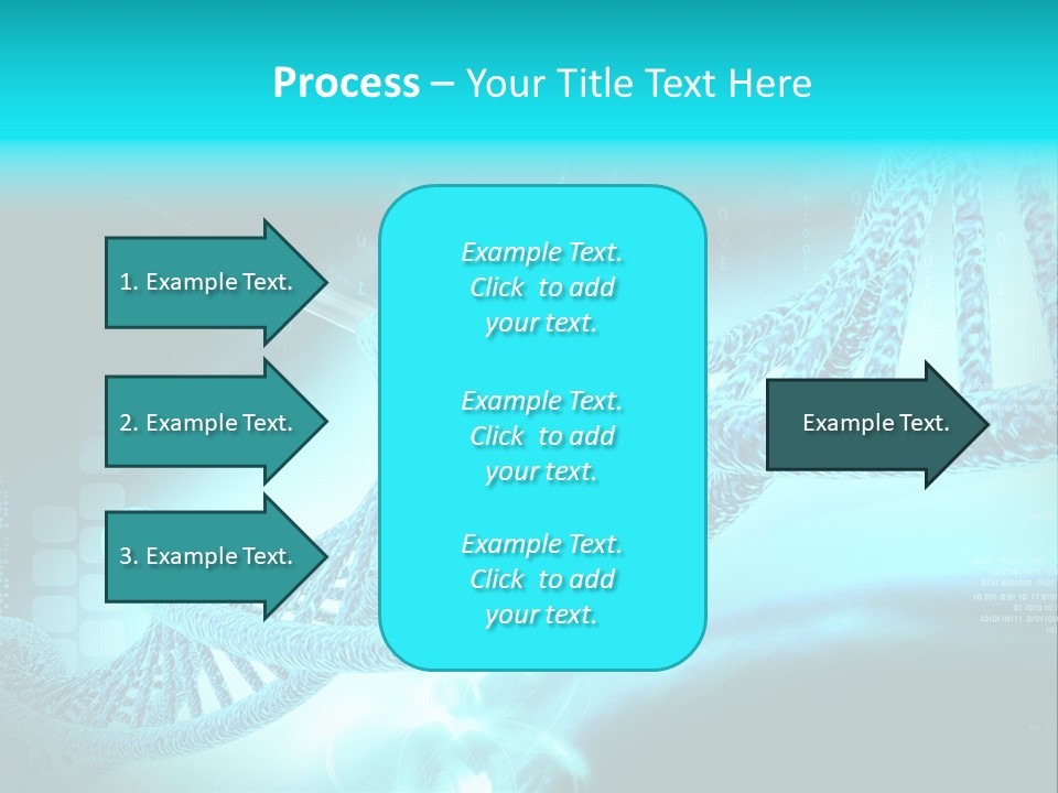 Dna Chromosome Imagination PowerPoint Template
