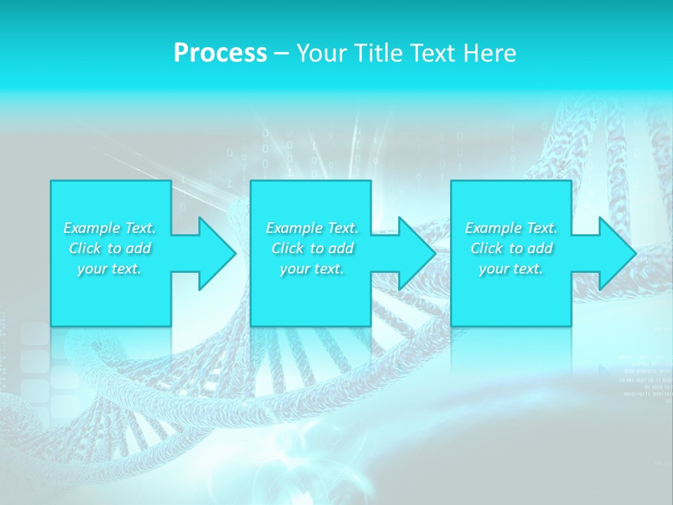 Dna Chromosome Imagination PowerPoint Template