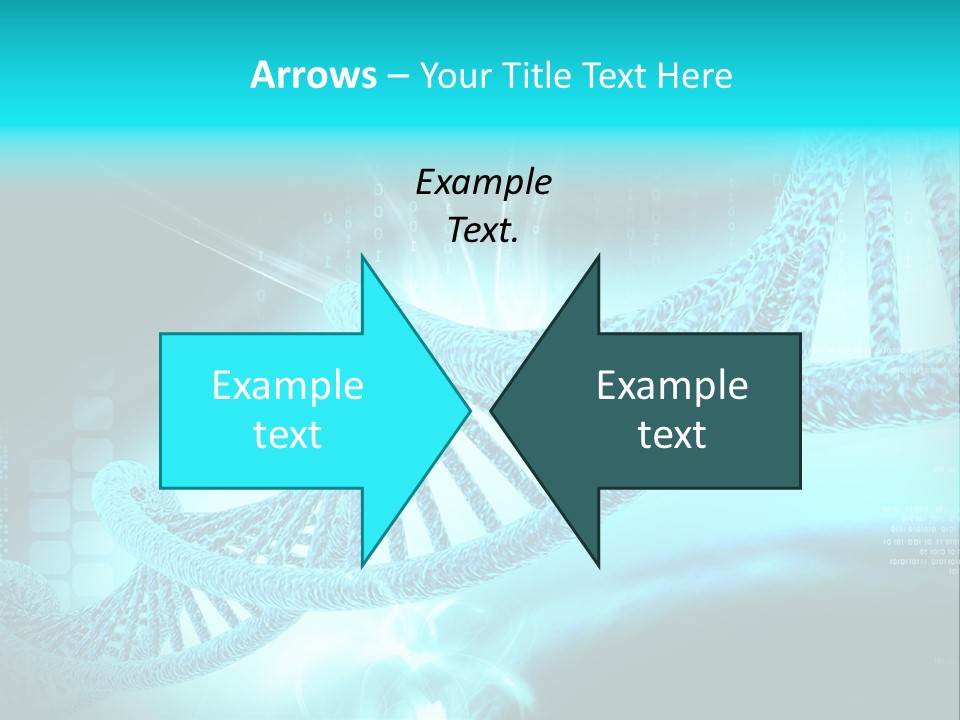 Dna Chromosome Imagination PowerPoint Template