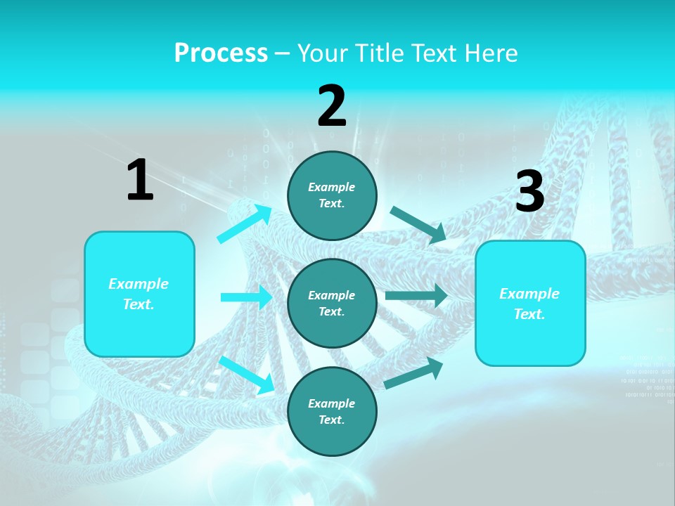 Dna Chromosome Imagination PowerPoint Template