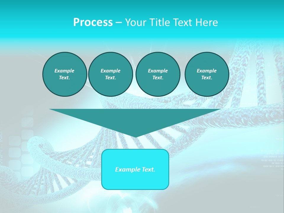 Dna Chromosome Imagination PowerPoint Template
