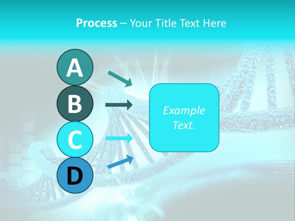 Dna Chromosome Imagination PowerPoint Template