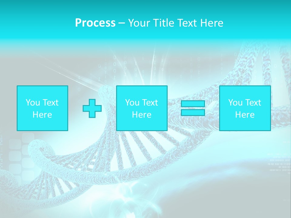 Dna Chromosome Imagination PowerPoint Template