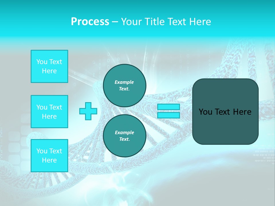 Dna Chromosome Imagination PowerPoint Template