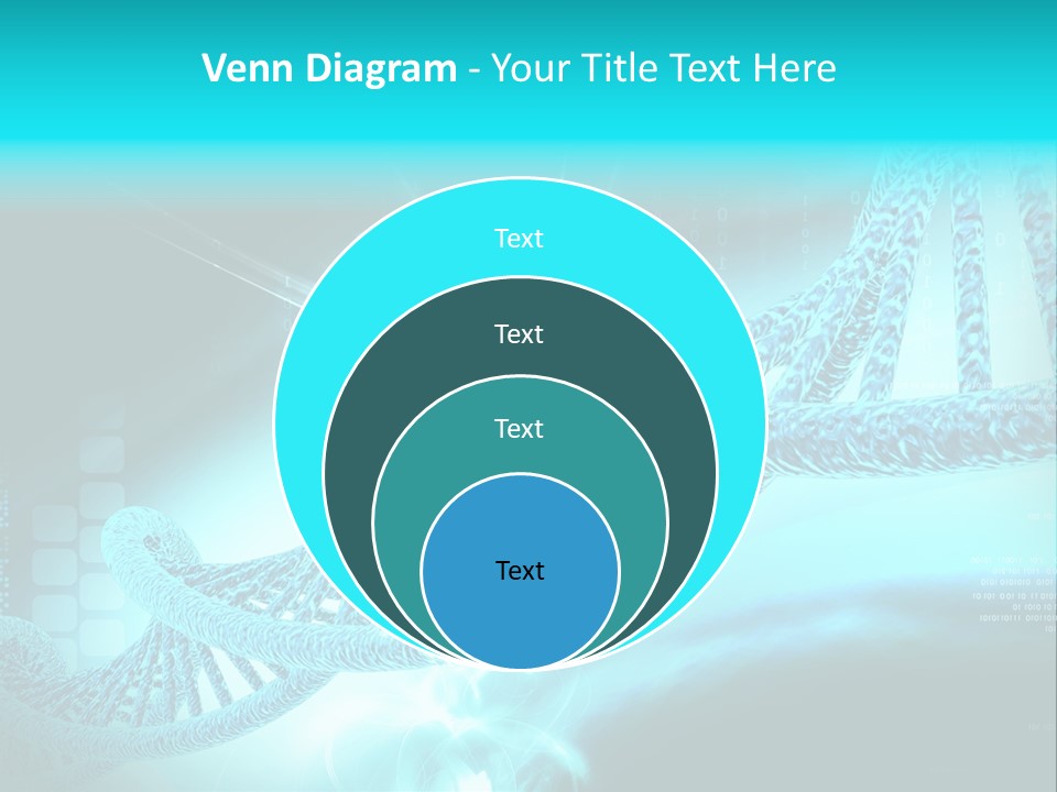 Dna Chromosome Imagination PowerPoint Template