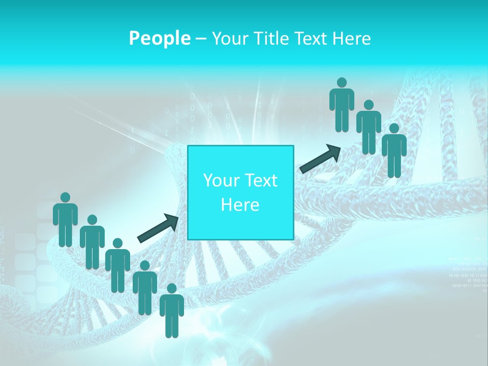 Dna Chromosome Imagination PowerPoint Template