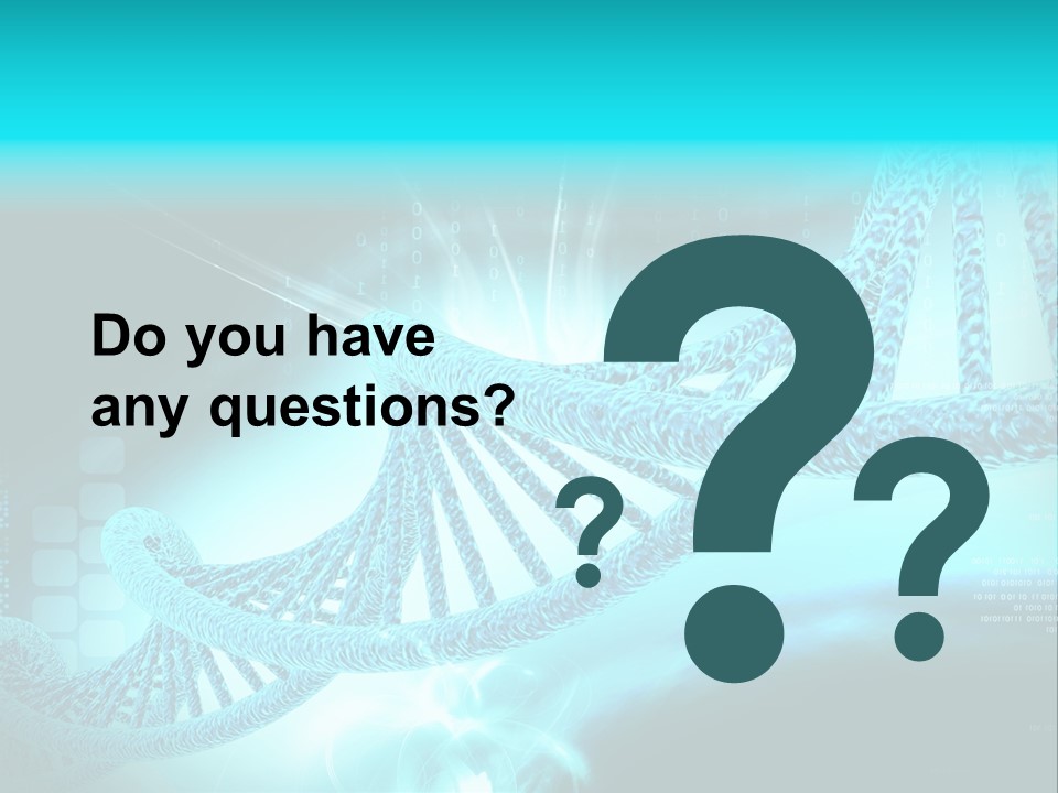 Dna Chromosome Imagination PowerPoint Template