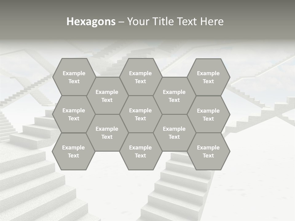 Stair Business Stone PowerPoint Template