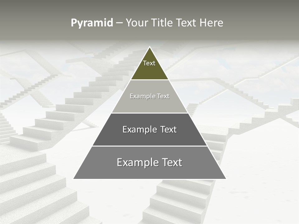 Stair Business Stone PowerPoint Template