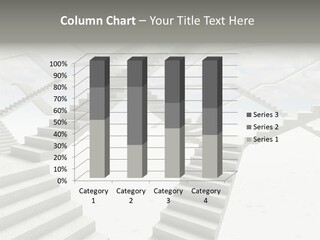 Stair Business Stone PowerPoint Template