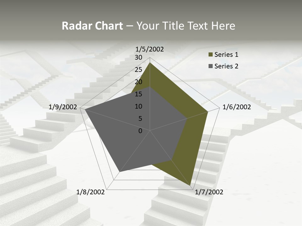 Stair Business Stone PowerPoint Template